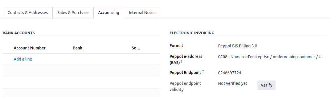 Selezione di un formato EDI per un cliente specifico